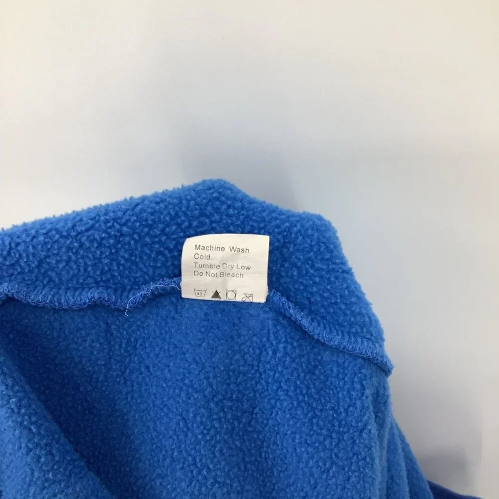 Hurley Hoodie Women's Blue Medium Cotton Blend Pullover Sweatshirt - Picture 9 of 10